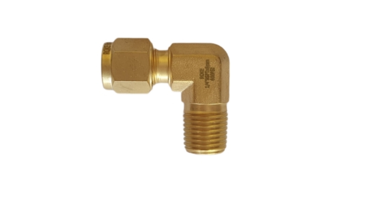 Jual male elbow material brass